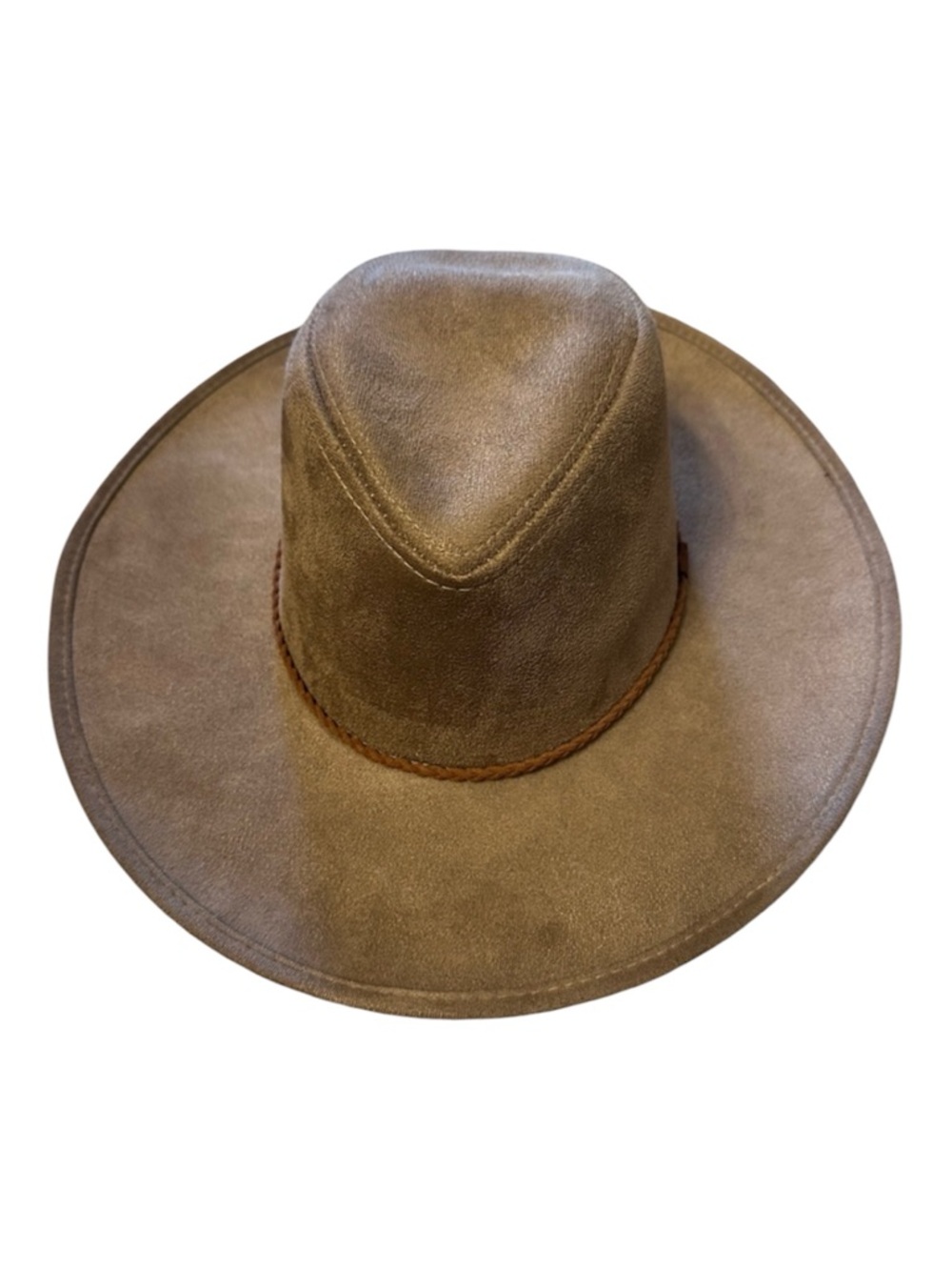 ✨Host Pick✨Elegant gray/beige Suede Hat